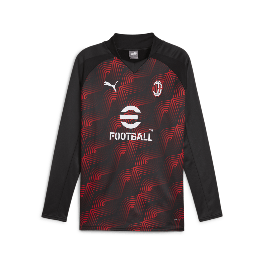 PUMA AC Milan Prematch Long Sleeve Sweat Top - Best Buy Soccer